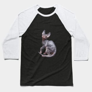 Drawing Sphynx kitten Baseball T-Shirt